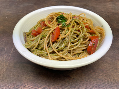 basil-pesto-pasta-with-tomatoes