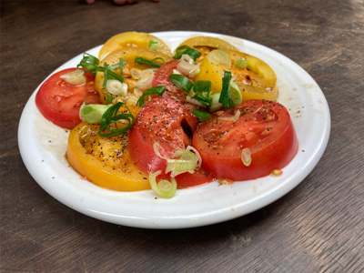 drunken-tomato-salad-with-green-onions
