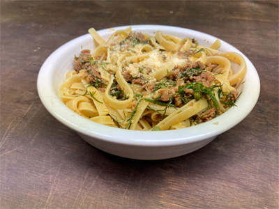 fennel-frond-and-sausage-pasta