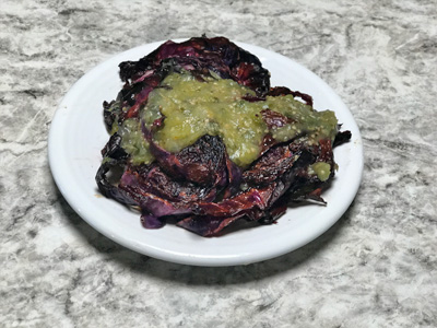 tomatillo-salsa-over-roasted-cabbage